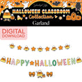 Load image into Gallery viewer, Printable Halloween Garland | 90s Teacher