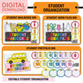 Load image into Gallery viewer, Printable Ultimate Rainbow Classroom Management and Organization Bundle