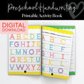 Load image into Gallery viewer, Printable Preschool Handwriting Activity Book