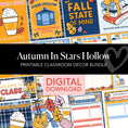 Load image into Gallery viewer, Printable Fall Classroom Decor Bundle | Autumn In Stars Hollow