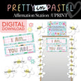 Load image into Gallery viewer, Printable Pastel Affirmation Station | Pretty in Pastel