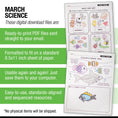 Load image into Gallery viewer, Printable March Science - Animals & Butterfly Life Cycle
