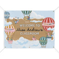 Load image into Gallery viewer, Personalized Circus Vinyl Classroom Banner | Storybook Circus