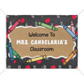 Load image into Gallery viewer, Apples and ABCs Personalized Classroom Banner | Banner Bar