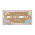 Load image into Gallery viewer, Notebook Doodles Personalized Classroom Banner | Banner Bar