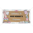 Load image into Gallery viewer, Soft Hues & Storybooks Personalized Classroom Banner | Banner Bar