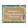 Load image into Gallery viewer, Chalkboard Charm Personalized Banner | Banner Bar