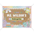 Load image into Gallery viewer, Pencil & Pastels Personalized Classroom Banner | Banner Bar
