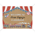 Load image into Gallery viewer, Under the Big Top Personalized Banner | Banner Bar