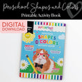 Load image into Gallery viewer, Printable Preschool Shapes and Colors Printable Activity Book