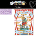 Load image into Gallery viewer, Step Right Up Vintage Poster | Storybook Circus