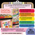 Load image into Gallery viewer, Printable Ultimate Rainbow Classroom Management and Organization Bundle
