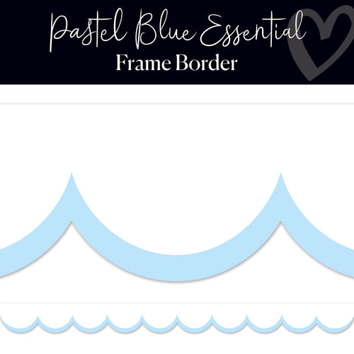 Pastel Blue Essential Classroom Border