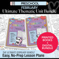 Load image into Gallery viewer, Ultimate Preschool February Thematic Unit Bundle