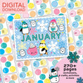 Load image into Gallery viewer, Printable Kindergarten January Thematic Unit Bundle