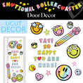 Load image into Gallery viewer, So Happy You Are Here Rainbow Pastel Classroom Door Decor