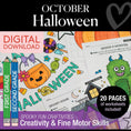 Load image into Gallery viewer, Printable First and Second Grade Halloween Worksheets, Activities and Coloring Pages | Halloween Party Pack