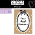 Load image into Gallery viewer, Home Sweet Classroom Classic Black and White Poster | Simply Sweet
