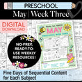 Load image into Gallery viewer, Printable Preschool May Week 3 Resources