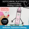 Load image into Gallery viewer, Crayon Feelings Craftivity