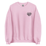 Self Love Club Sweatshirt| Black Embroidered Logo