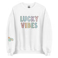 Load image into Gallery viewer, Lucky Vibes Pastel Sweatshirt | St. Patrick's Day