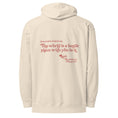 Load image into Gallery viewer, You are enough with uplifting message on back | Hooded Sweatshirt