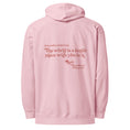 Load image into Gallery viewer, You are enough with uplifting message on back | Hooded Sweatshirt