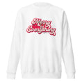 Load image into Gallery viewer, Merry Everything Sweatshirt | Holiday Teacher Sweatshirt | Black or White | Schoolgirl Style