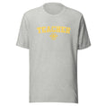 Load image into Gallery viewer, School Colors 'Teacher' T-Shirt in Yellow Glitter | School Spirit