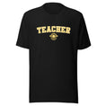Load image into Gallery viewer, School Colors 'Teacher' T-Shirt in Yellow Glitter | School Spirit