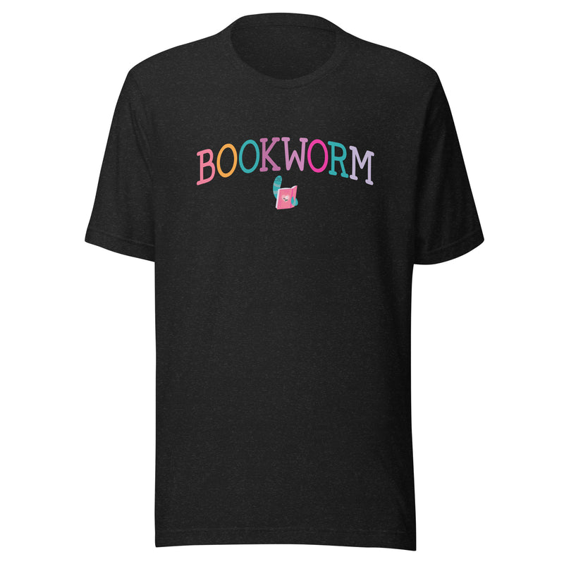 Bookworm collegiate style reading t-shirt | 4 colors