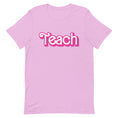 Load image into Gallery viewer, Barbie inspired Teacher T-Shirt | Comes in black, white or pink