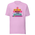 Load image into Gallery viewer, Bookworm with stack of books t-shirt | 5 colors | March is reading month