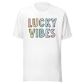 Load image into Gallery viewer, Lucky Vibes Teacher T-Shirt | St. Patrick's Day