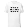 Load image into Gallery viewer, Teacher on checkerboard | 18 school colors