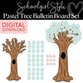 Load image into Gallery viewer, Printable Apple Tree Bulletin Board Set | A Year In Pastel