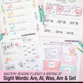 Load image into Gallery viewer, Printable Kindergarten February Daily Sight Words