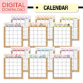 Load image into Gallery viewer, Printable Teacher Planner | A Year In Pastel