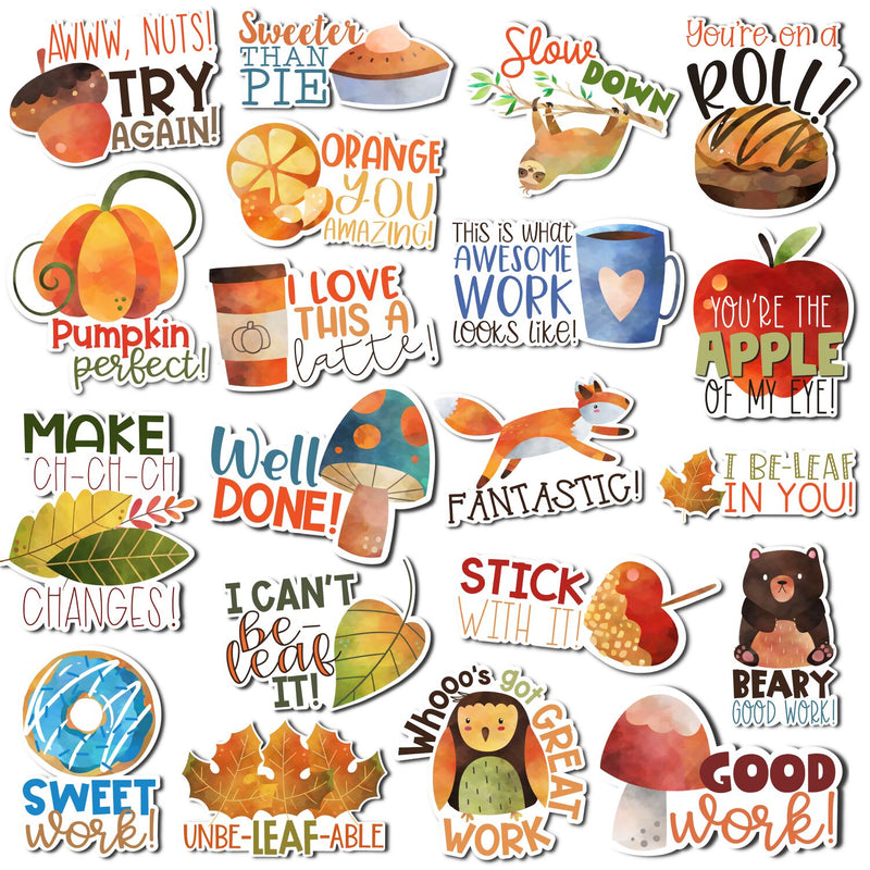 Fall Digital Stickers for Google Classroom™ and Seesaw™ | Distance Learning