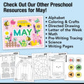 Load image into Gallery viewer, Printable Preschool May Daily Scissor Skills