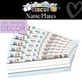 Load image into Gallery viewer, Vintage Circus Name Plates | Storybook Circus