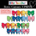 Load image into Gallery viewer, Printable Retro Bows Cutouts | 90s Teacher