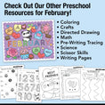 Load image into Gallery viewer, Printable Preschool February Letter of the Week (U-X)