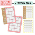 Load image into Gallery viewer, Printable Teacher Planner | A Year In Pastel