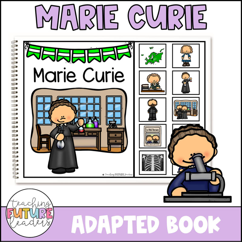 Marie Curie Adapted Book