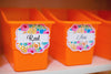 Fancy Labels | Flamingo Watercolor | UPRINT | Schoolgirl Style