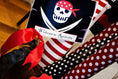 Load image into Gallery viewer, Flag Table Sign Pirate by UPRINT