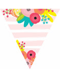 Load image into Gallery viewer, Pennant Banners | Pina Colada Pineapple | UPRINT | Schoolgirl Style