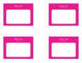 Load image into Gallery viewer, 4 inch Fancy and Solid Neon Labels | Neon Pop | UPRINT | Schoolgirl Style